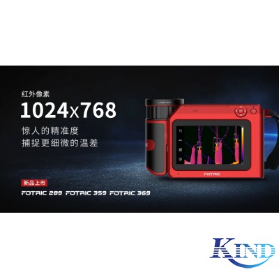 新品推荐 | FOTRIC迄今红外像素最高的热像仪1024x768